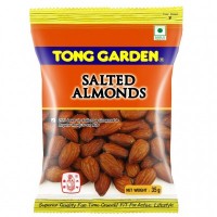 TONG GARDEN SALTED ALMOND 35GM  (120 Units Per Carton)