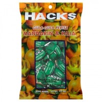 HACKS MANDARIN GINGER 100G (50 Units Per Carton)