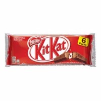 KIT KAT 2 Fingers Flowrap Sharebag (6 in 1 pack) (48 Units Per Outer)