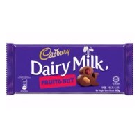 CADBURY Dairy Milk Fruit & Nut 165g (12 Units Per Outer)