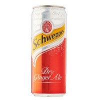 Schweppes Dry Ginger Ale 320ml (12 Units Per Carton)