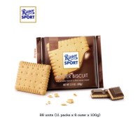 RITTER SPORT Knusperkeks  Butter Biscuit 100g (11 Units Per Outer)