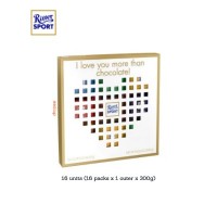 RITTER SPORT Heart Mini Gift Box 300g (16 Units Per Carton)