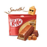 KIT KAT Mini Caramel Sharebag (8pack x 15g) (48 Units Per Carton)