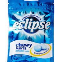 Wrigley  Eclipse Chewy Mints Peppermint Flavour 45g (20 Units Per Outer)