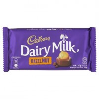 CADBURY Dairy Milk Hazelnut 165g (72 Units Per Carton)