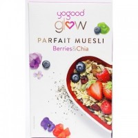 YOGOOD GLOW PARFAIT MUESLI BERRIES&CHIA 138G  (72 Units Per Carton)