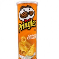 Pringles Snack  Cheesy Cheese x 107g (12 Units Per Carton)