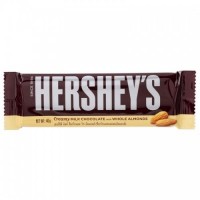 HERSHEY'S BAR EXTRA CREAMY MILK W ALMOND 40G 12x24  (24 Units Per Outer)