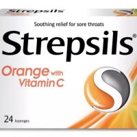 STREPSILS ORANGE VITAMIN C 24X6SX1.2mg (24 Unit Per outer)